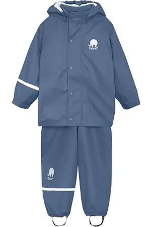 CeLaVi Zweiteiliger Regenanzug in Vielen Farben Pantaloni Impermeabili, (Blau (Dark Navy), 92 (90)-DE Bambino