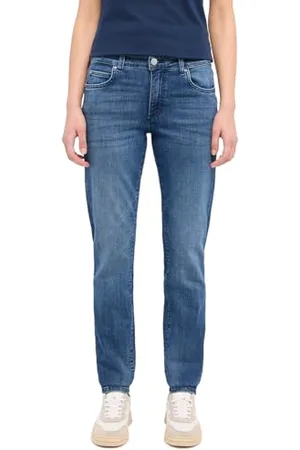Mustang Style Crosby Relaxed Straight Jeans, , 31W / 30L Donna