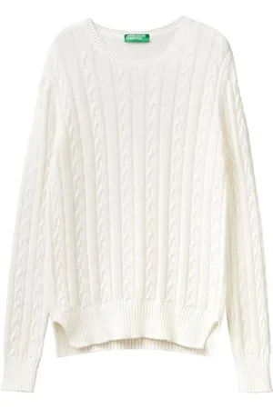 Benetton Maglia G/C M/L 1594E101O Maglione, , S Donna