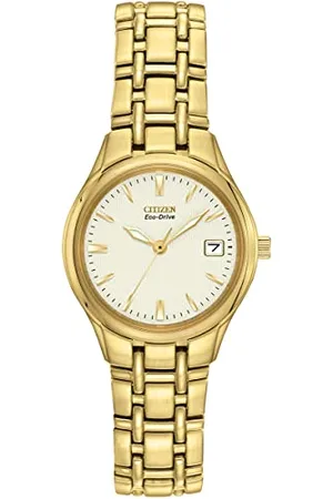 Citizen Orologio Analogo al Quarzo Donna con Cinturino in Acciaio Inossidabile EW1262-55P