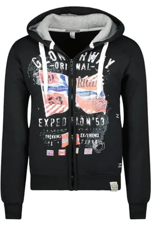 Geographical Norway Gitchen Men Felpa con Cappuccio, , XL Uomo
