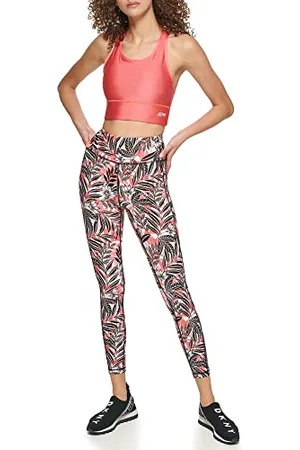 DKNY Top Sportivo da Donna Camicia, Opaco, , S