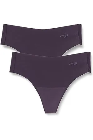 Sloggi Donna Zero Microfibre 2.0 Hipstring 2P, Blueberry, XS