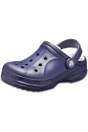 Crocs Ralen Lined Clog K, Zoccoli Unisex - Bambini e ragazzi, Nautical Navy/Oatmeal, 22/24 EU