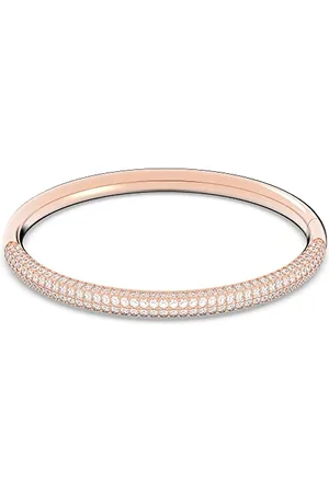 Swarovski Bracciale rigido Stone, , Placcato oro rosa