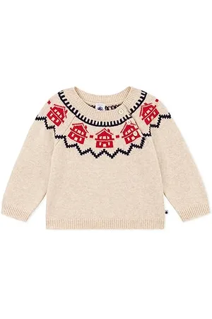 Petit Bateau A08AA, Maglione Bimbo 0-24, , 6 mesi