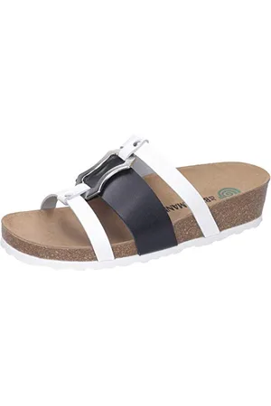 DR. BRINKMANN 700069-03, Sandali Bassi Donna, Blanco, 41 EU