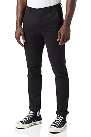 Dockers Smart Supreme Flex Skinny, Pantaloni Uomo, Black, 29W / 30L