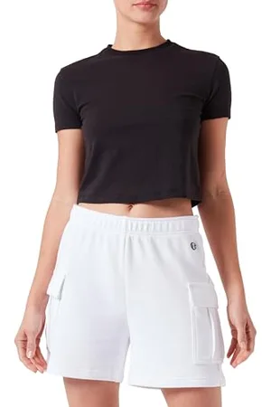 Champion Legacy Icons W-Spring Terry Cargo Bermuda Pantaloncini, , L Donna