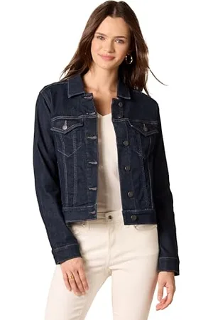 Amazon Giacca in Jeans (Taglie Forti Disponibili) Donna, , 6XL Plus