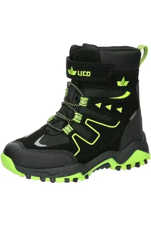 LICO Raseborg VS, Stivali Invernali, Schwarz/Lemon, 26 EU