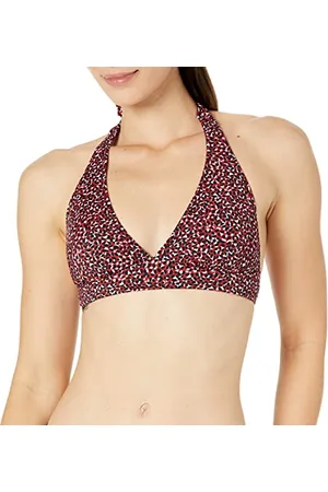 Amazon Costume da Bagno Bikini con Allacciatura al Collo e Supporto Leggero (Disponibile per Taglie Forti) Donna, , 48