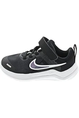 Nike Downshifter 12 Next Nature, Baby/Toddler Shoes Unisex-Bambini, Black/White-Dk Smoke Grey, 21 EU