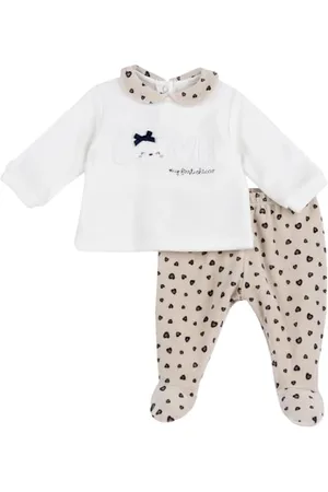 chicco Coprifasce E Ghettina In Ciniglia, Pigiamino per bambino e neonato Unisex - Bimbi 0-24, (1), 0 mesi