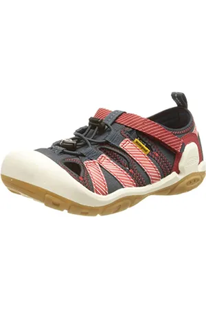 Keen Knotch Creek, Sandali Unisex - Bambini e ragazzi, Navy/Stripes, 24 EU