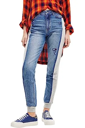 Desigual Denim_Lamar Pantaloni Casual, , L Donna