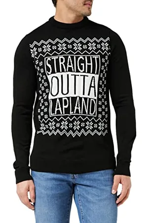 Pepe Jeans FM London Maglione natalizio Novelty da uomo | Comodo maglione natalizio disponibile in una vasta gamma di modelli | Adatto per feste di Natale e al lavoro durante il periodo festivo