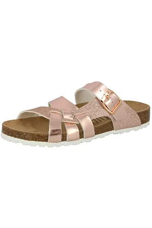 LICO Bioline Latino, Ciabatte Donna, Rosa (Rose Rose), 42 EU