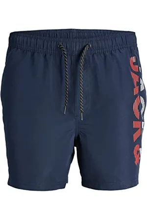 JACK & JONES PLUS Jpstfiji Jjswim Splicelogo Ly SN PS Costume a Pantaloncino, , 44 Uomo