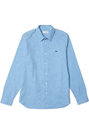 Lacoste Ch2573 Camicie in Tessuto, Overview/Farina, 44 Uomo