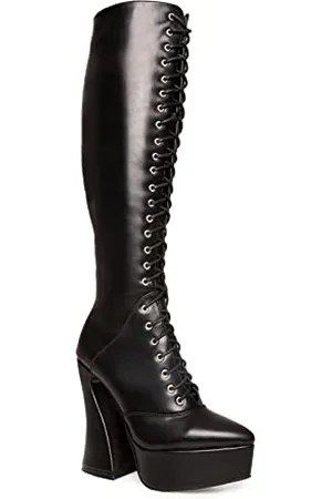 Lamoda Dark Fantasy, Stivali Alti al Ginocchio Donna, , 41 EU