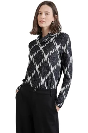 Street one A322250 Maglia a Collo Alto, , 52 Donna