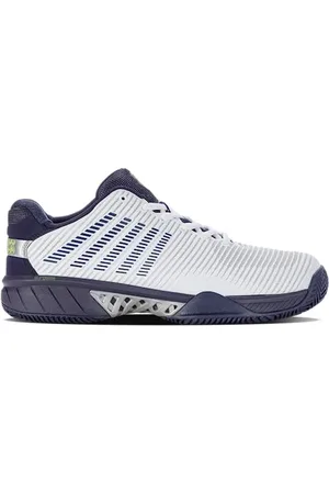 K-Swiss Performance Hypercourt Express 2 HB, Scarpe da Tennis Uomo, White/Peacoat/Silver, 47 EU