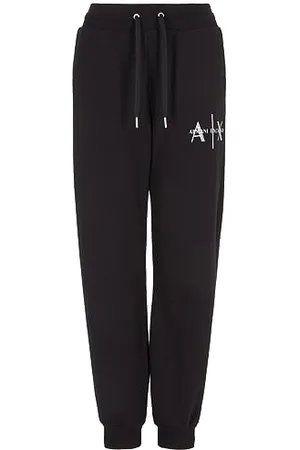Armani Exchange French Terry Logo Sweatpant Joggers Pantaloni di Tuta, , M Donna