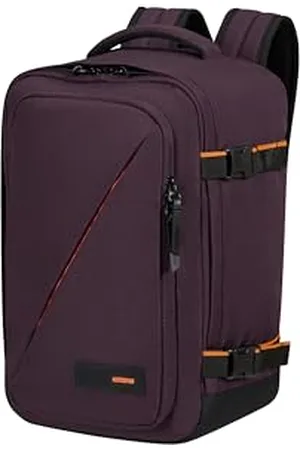 American Tourister Take2Cabin - Ryanair Cabin Bag 25 x 20 x 40 cm, 24 L, 0,40 kg, bagaglio a mano, backpack aeroplano S Underrseater, viola (prugna scura)