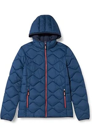 CMP Giacca Cappuccio Fix Hood, Blu-Blue Ink, 116 Bambine e Ragazze