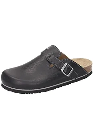 DR. BRINKMANN 600419, Zoccoli Uomo, Nero (Schwarz 1), 43 EU