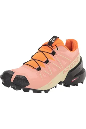 Salomon SPEEDCROSS 5, Scarpe da Trail Running Donna, Blooming Dahlia / Black / Vibrant Orange, 36 EU
