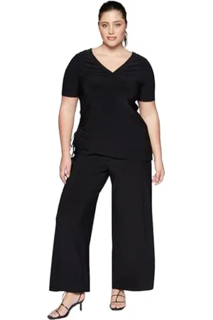 Fiorella rubino : T-Shirt con Coulisse sul Fianco Curvy Size Stagione Primavera Estate 2024.