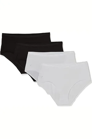 Playtex Slip Midi in Cotone Biologico Confortevole Donna x4, , M