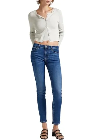 Pepe Jeans Slim vita alta PL204589, Jeans Donna, (Denim-xw6), 33W / 30L