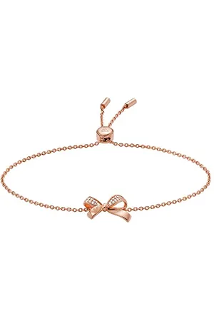 Emporio Armani Bracciale Da Donna Sentimental, Lunghezza Interna: 160-235mm / Dimensioni Arco: 17X12mm Bracciale In Oro Rosa E Argento, EG3544221