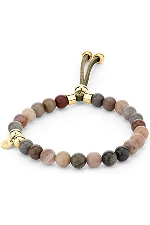 Fynch-Hatton Bracciale in acciaio inox, 16 cm, Acciaio inossidabile, Diaspro, immagine