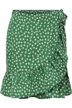 ONLY Onlolivia Wrap Skirt Wvn Noos Gonna, , M Donna