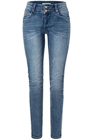 Timezone Slim Enyatz Jeans, (Summer Breeze Wash 3382), W31/L34 (Taglia Produttore: 31/34) Donna