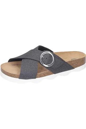 DR. BRINKMANN 700072-01, Sandali Bassi Donna, Negro, 42 EU
