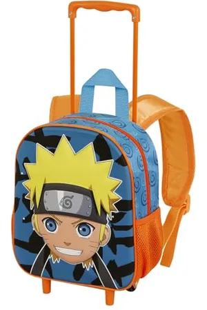 Naruto Zaino 3D con Ruote Piccolo, Rosa, 26 x 34 cm, Capacità 12.5 L