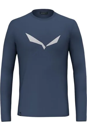 Salewa Solidlogo Dry M L/S Tee. Maglietta, , M Uomo