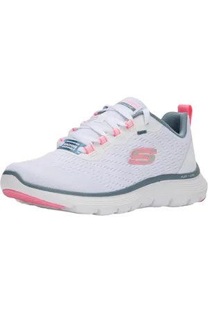 Skechers Flex Appeal 5.0, Scarpe da Ginnastica, Gymt Grey Multi, 38 EU