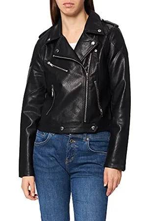 Noisy May NMROLLO L/S Jacket Noos Giacca, Nero, M Donna