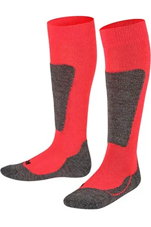 Falke Active Ski K Kh lana filo funzionale caldi spessi 1 paio, Calzini da sci Unisex - Bambini, , 31-34
