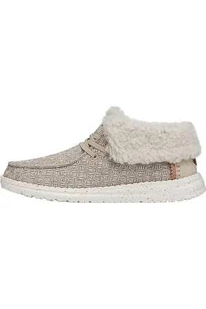 Hey dude Wendy Fold Stitch Cozy - Boots Donna - Tan - Size EU 38