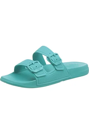 FitFlop Iqushion Bar Fibbia Slide, Sandali Bassi Donna, , 38 EU