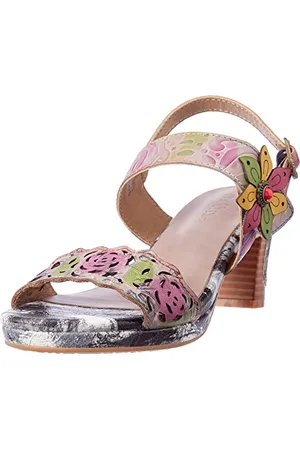 LAURA VITA Fraiso 01, Sandalo con Tacco Donna, , 42 EU