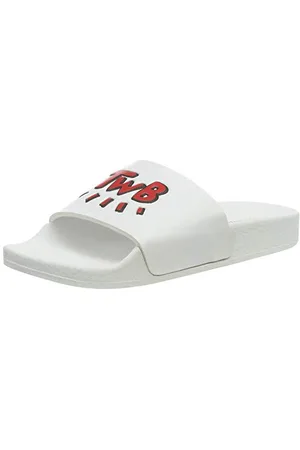 THE WHITE BRAND Love Twb 3D, Sandali Punta Aperta Unisex-Bambini, Multicolore (White Red White Red), 34 EU