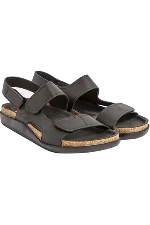 Art 1388 Biarritz, Sandalo Unisex Adulto, Nappa Black, 36 EU, , 36 EU
